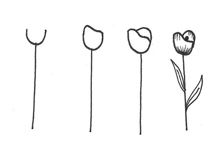doodles floraux