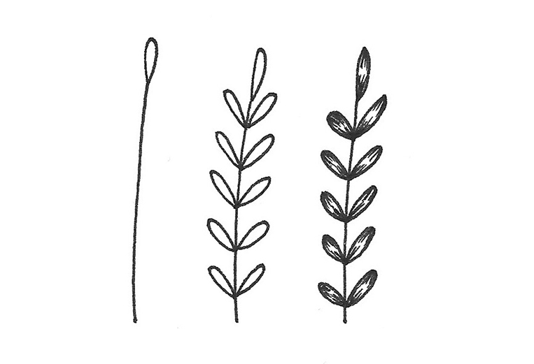 doodles floraux