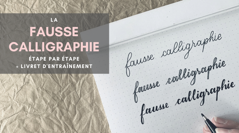 fausse calligraphie