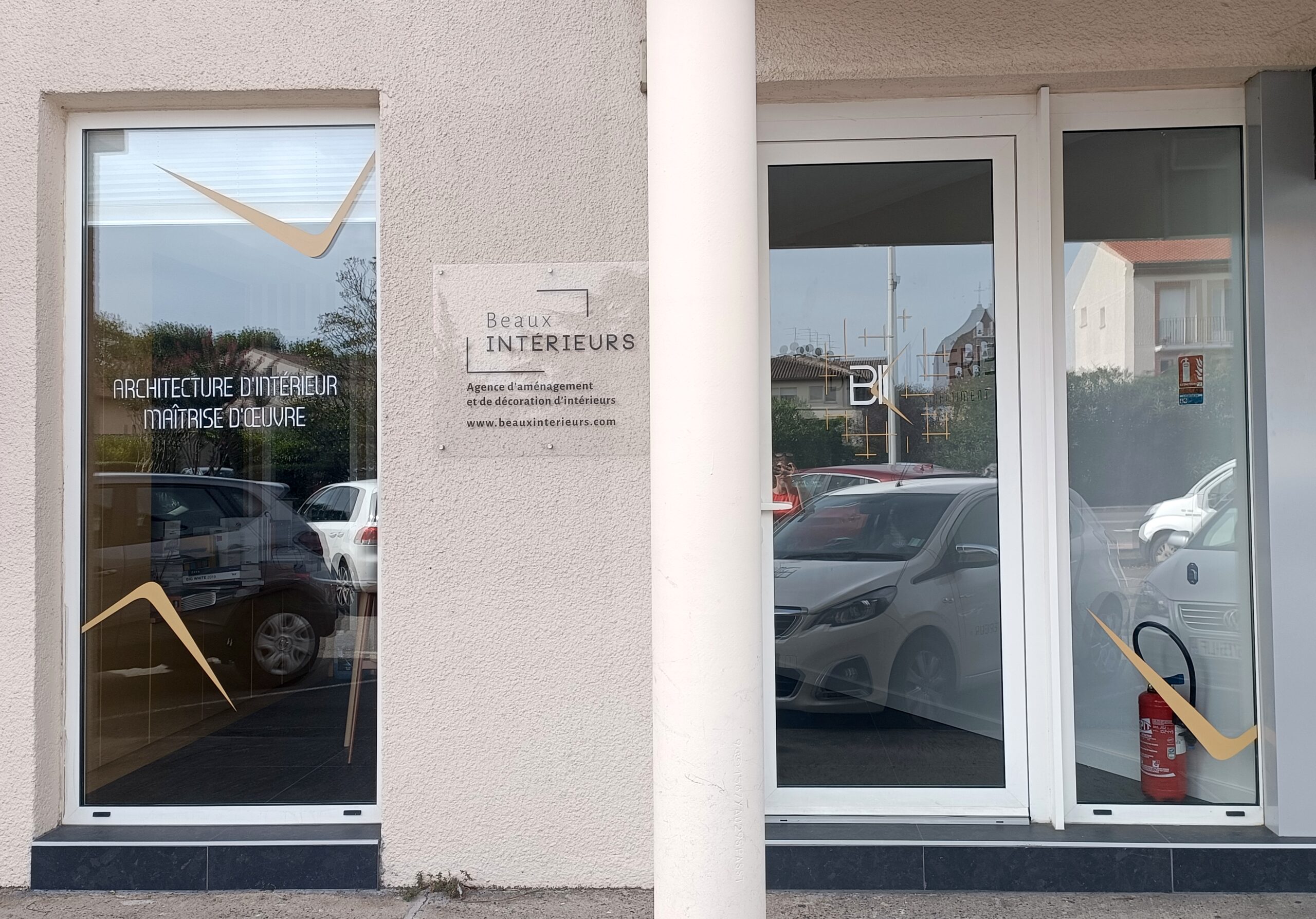 devanture vitrine beaux intérieurs tournefeuille